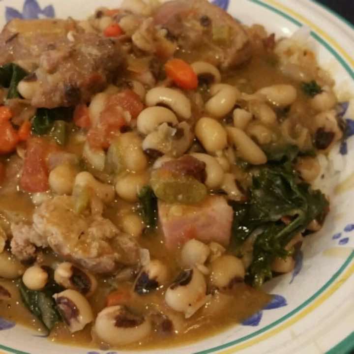 Black-Eyed Peas in a bowl.
